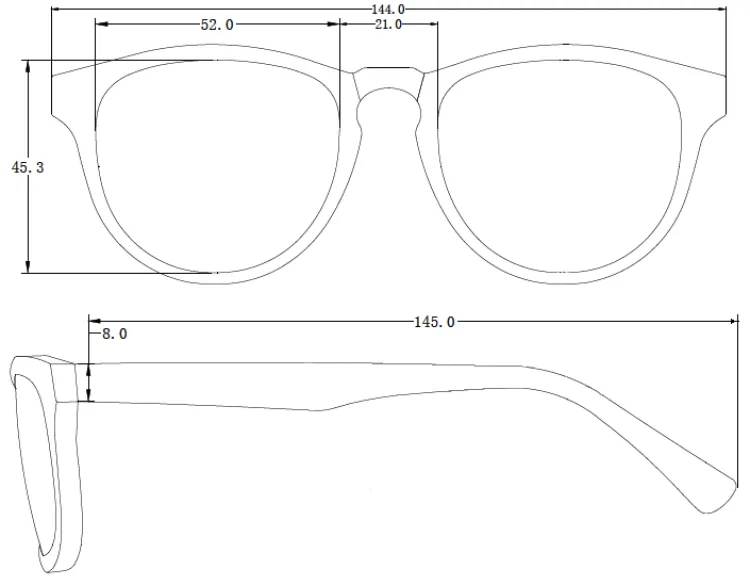 Beżowe Okulary Przeciwsłoneczne 10457-334-A|Modna Kiecka Discount