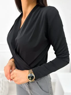 Czarne Body 11067-517-A|Modna Kiecka Best