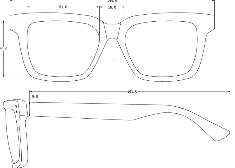 Czarno-Brązowe Okulary Przeciwsłoneczne 10457-334-C|Modna Kiecka Clearance
