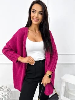 Fuksjowy Sweterek 12882-73-C|Modna Kiecka Hot