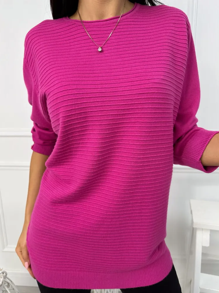 Różowy Sweterek 13048-89-I|Modna Kiecka Discount
